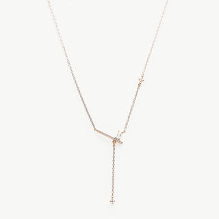 Crystal Lariat Necklace