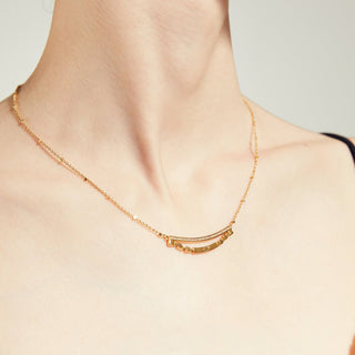 Collier Courbe Scintillante