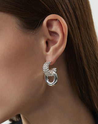 Ring Entwine Chunky Earrings