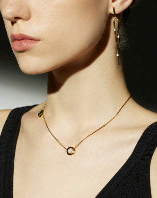 Crystal Drop Necklace