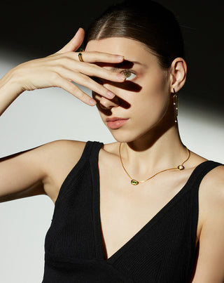 Crystal Drop Necklace