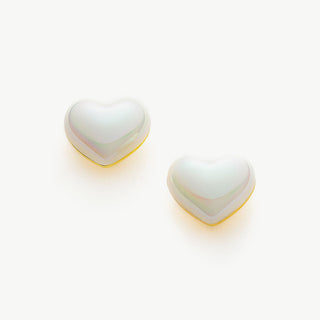 Heart Stud Earrings Small