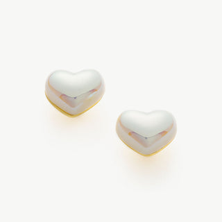 Heart Stud Earrings