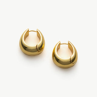 Dome Hoop Earrings