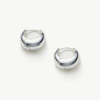 Dome Hoop Earrings