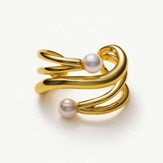 Claw Pearl Ear Cuff