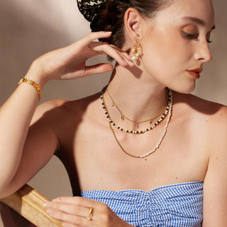 Baroque Pearl Drop Earrings