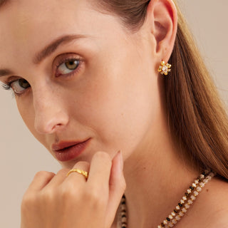 Crystal Stud Earrings