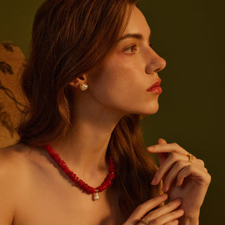 Heart Stud Earrings