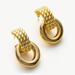 Ring Entwine Chunky Earrings
