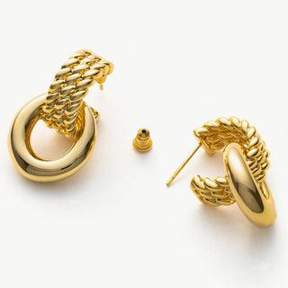 Ring Entwine Chunky Earrings