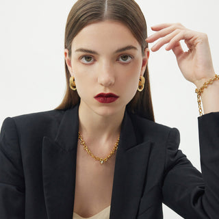 Ring Entwine Chunky Earrings