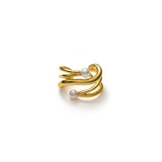 Claw Pearl Ear Cuff
