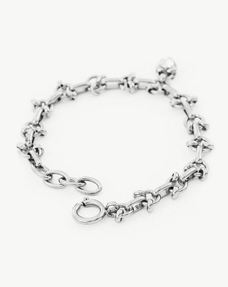 Diamond Heart Chain Bracelet