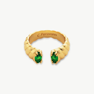 Gemstone Open Ring