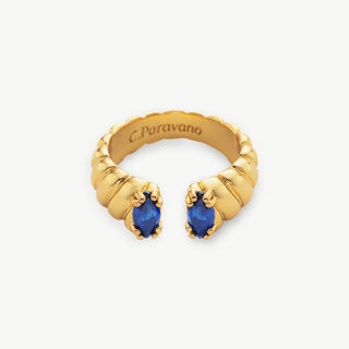 Gemstone Open Ring