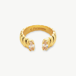 Gemstone Open Ring