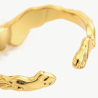 Fine Crystal Open Ring