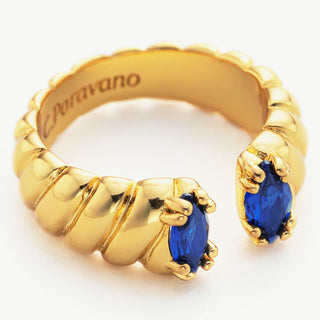 Gemstone Open Ring