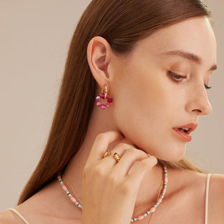 Gemstone Open Ring