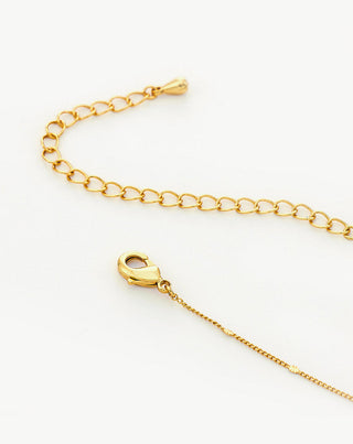 White Heart Pendant Necklace