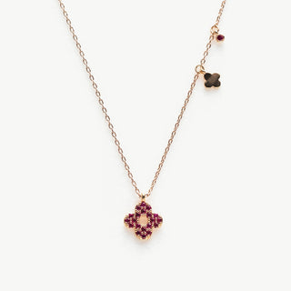 Collana quadrifoglio