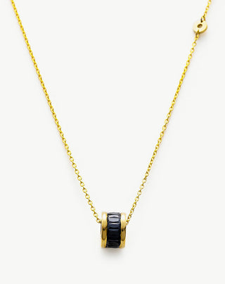Ring Pendant Chain Necklace