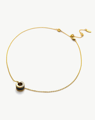 Ring Pendant Chain Necklace
