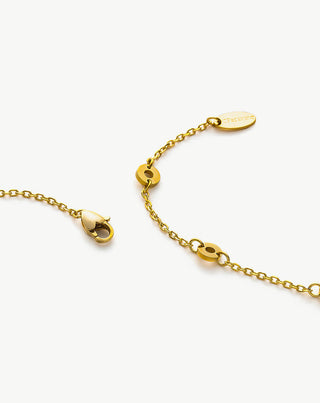 Ring Pendant Chain Necklace
