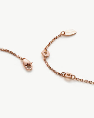 Ring Pendant Chain Necklace