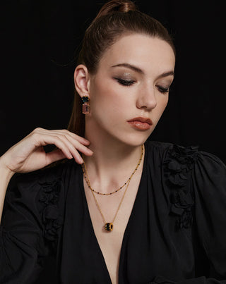 Ring Pendant Chain Necklace