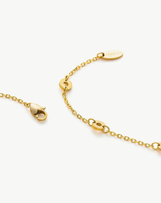 Ring Pendant Chain Necklace