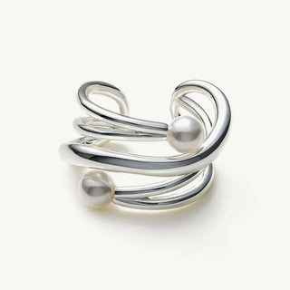 Claw Pearl Ear Cuff