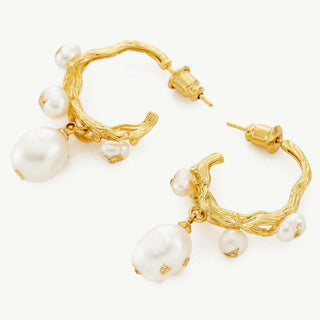Baroque Pearl Drop Earrings