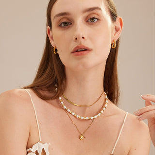 Tunnel Hoop Earrings