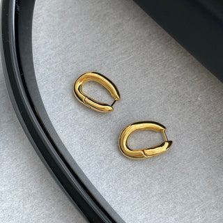 Tunnel Hoop Earrings