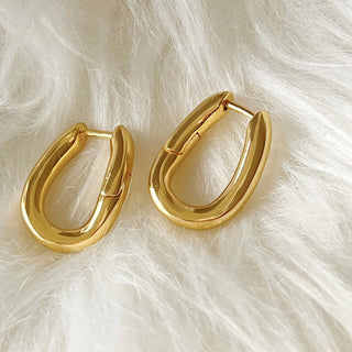 Tunnel Hoop Earrings
