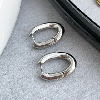 Tunnel Hoop Earrings