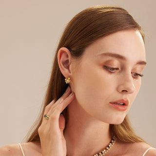 Crystal Stud Earrings