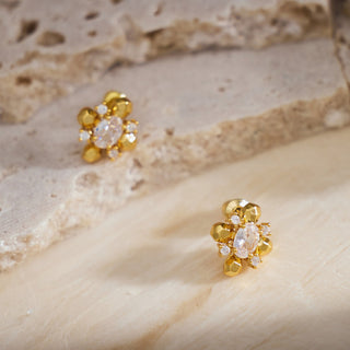 Crystal Stud Earrings