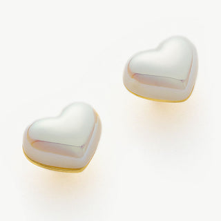 Heart Stud Earrings