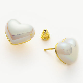 Heart Stud Earrings