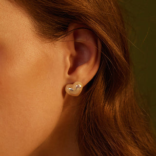 Heart Stud Earrings