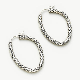 Front Facing Hoop Earrings