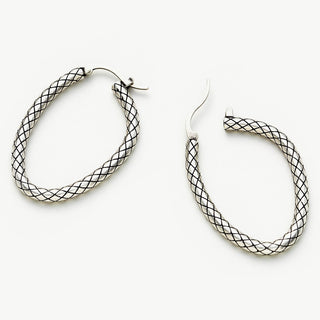 Front Facing Hoop Earrings