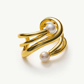 Claw Pearl Ear Cuff