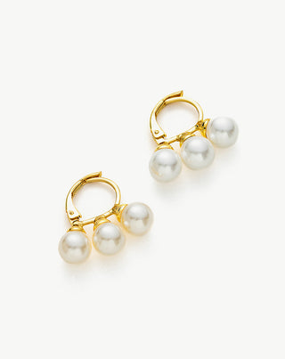 Pearl Huggies Gold