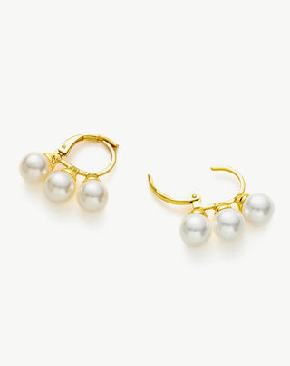 Pearl Huggies Gold