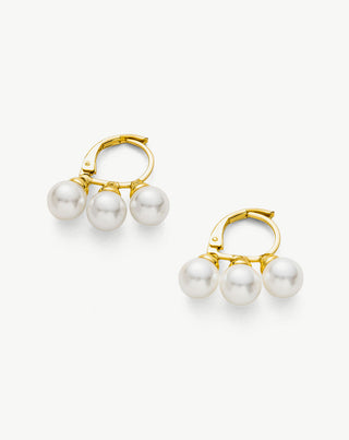 Pearl Huggies Gold