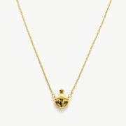 Medium Pebble Necklace, a symbol of natural elegance, featuring a medium-sized pebble pendant on a delicate chain, adding a touch of organic charm and sophistication to your neckline